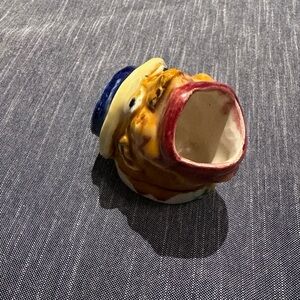 french majolica Toothpick Pot small pot vintage